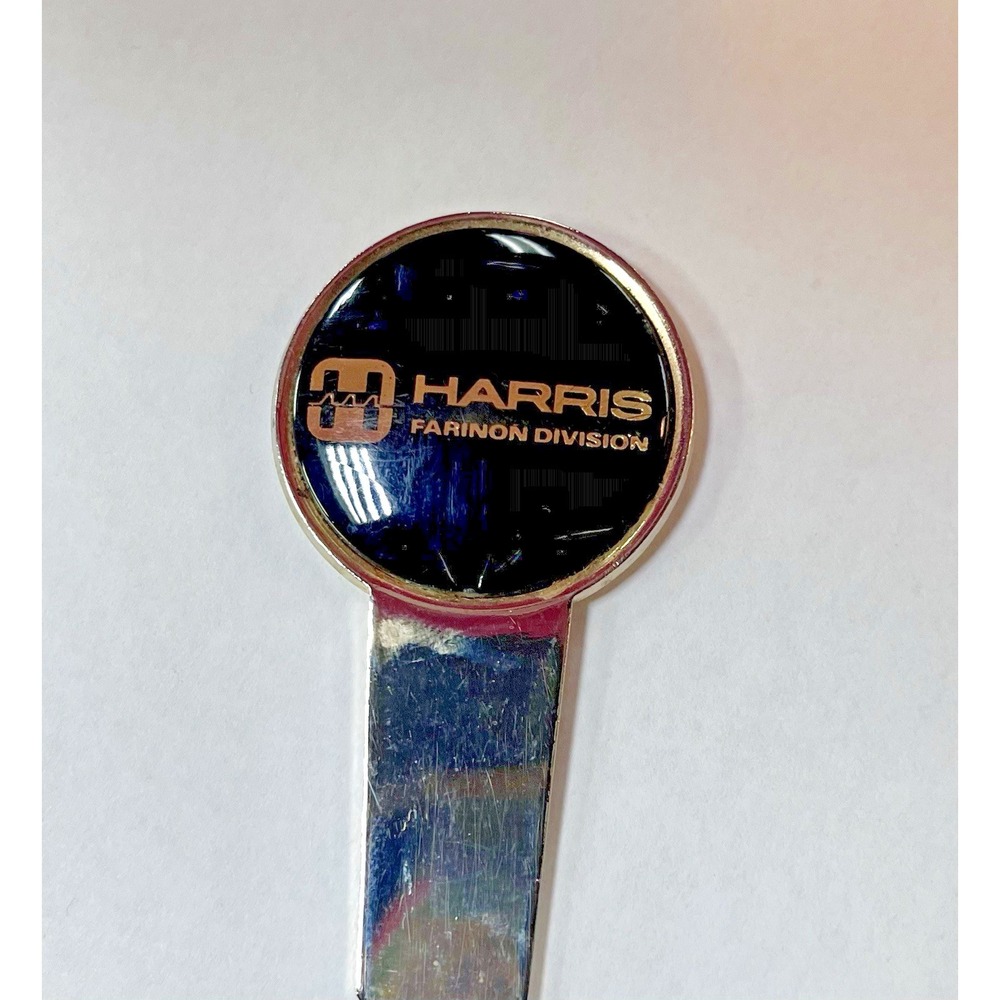 Vintage Harris Farinon Division Letter Opener Sleeve Telecom Advertising Promo